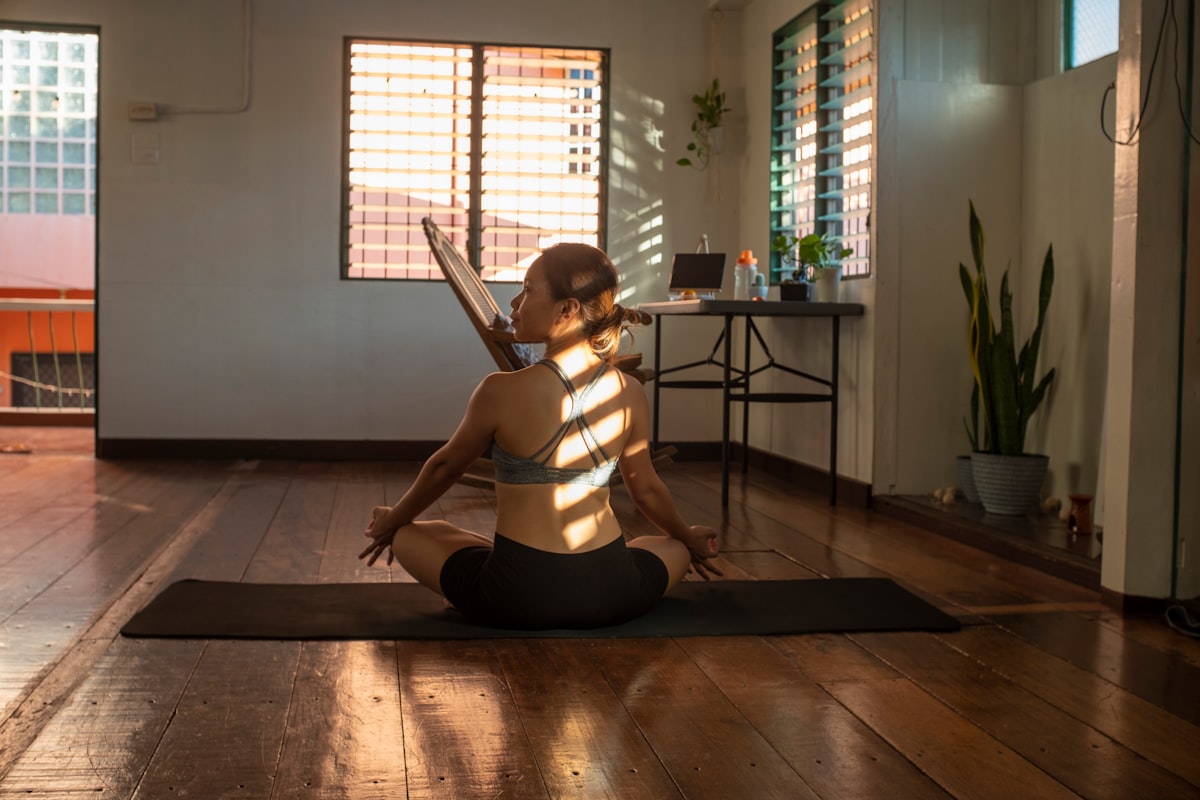 Reggeli yoga rutinja